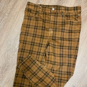 American Eagle Plaid Pants